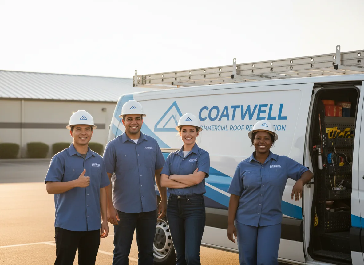 Commercial roof coating company in Burlingham, NY